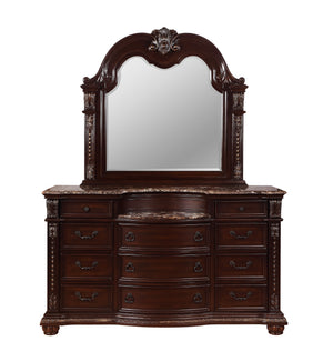  deep wood tones that evoke the grandeur of an aristocratic estate. 