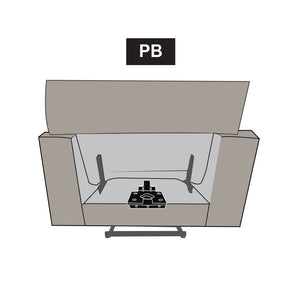  Universal Bracket And Y3 Cable - Black