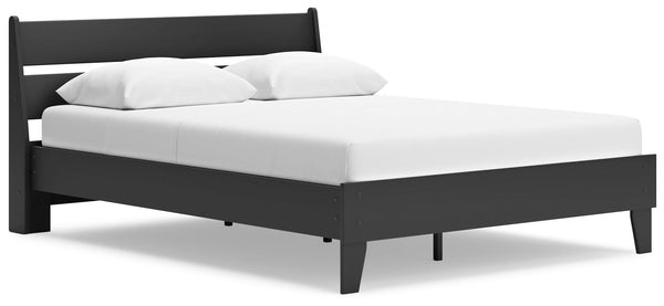  Queen Panel Platform Bed