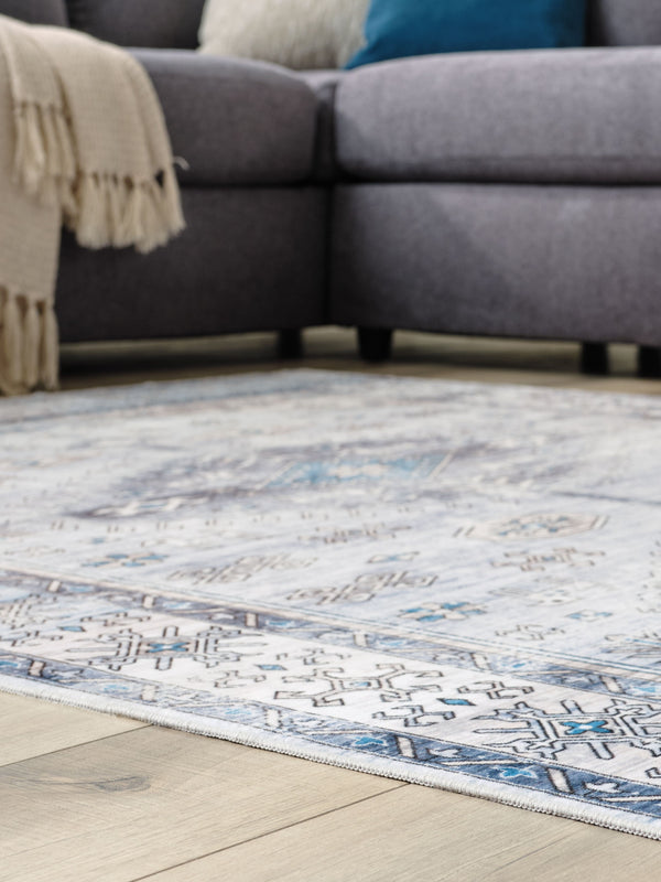 Hebruns - Alfombra grande lavable multiusos