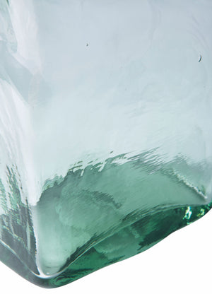  made of transparent green glass