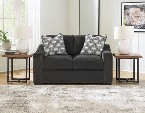  chunky upholstery adds a relaxed yet eclectic twist to the transitional look. With this exquisitely comfortable and 
