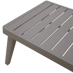 Genova - Patio Coffee Table - Dark Brown