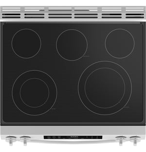 GE® 30" Slide-In Electric Convection Range with No Preheat Air Fry and EasyWash™ Oven Tray
