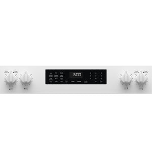 GE® 30" Free-Standing Electric Convection Range with No Preheat Air Fry and EasyWash™ Oven Tray