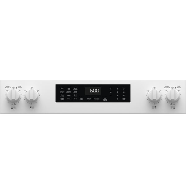 GE® 30" Free-Standing Electric Convection Range with No Preheat Air Fry and EasyWash™ Oven Tray