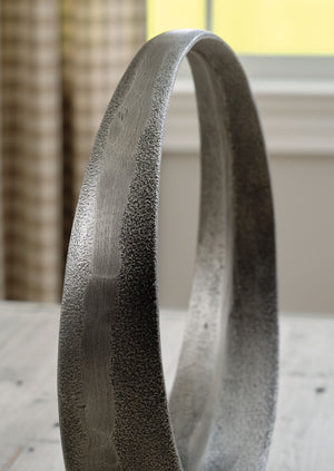 Ryandale - Antique Pewter Finish - Sculpture (Set of 2) 11.5"
