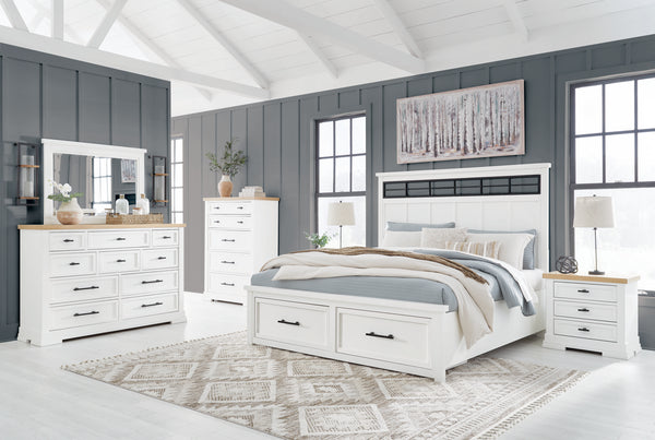 Ashbryn 6pc Queen Panel Storage Bedroom Set