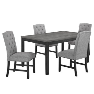  this set boasts a combination of solid Rubberwood