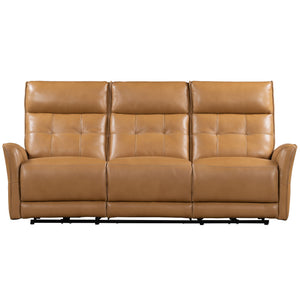 Gershwin - Power Reclining Sofa And Loveseat - Lucca Butterscotch