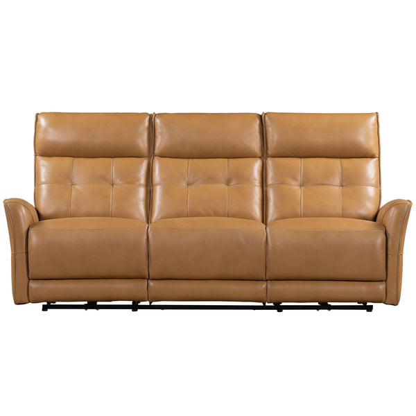 Gershwin - Power Reclining Sofa And Loveseat - Lucca Butterscotch