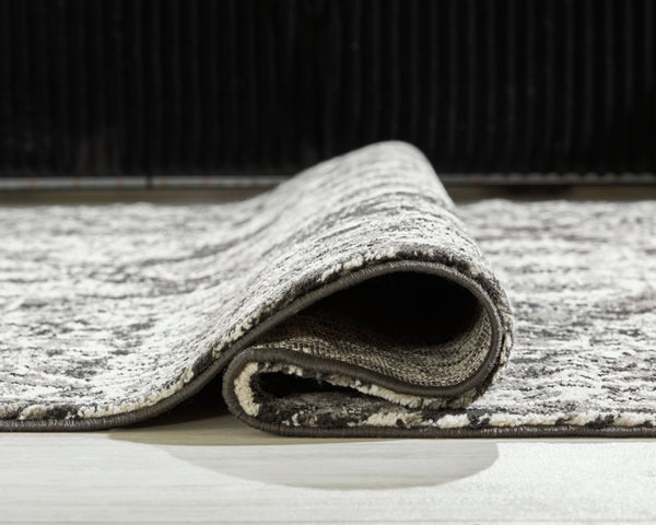 Glennisman - Black / Gray / Ivory - Medium Rug