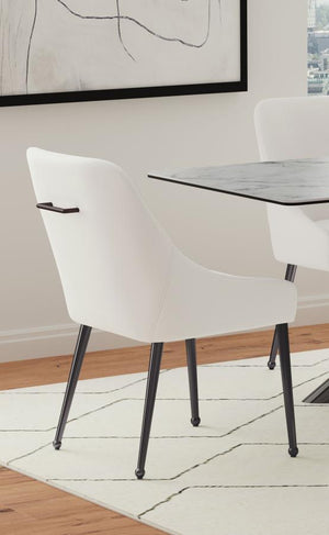  where comfort meets sophistication. Its plated metal legs