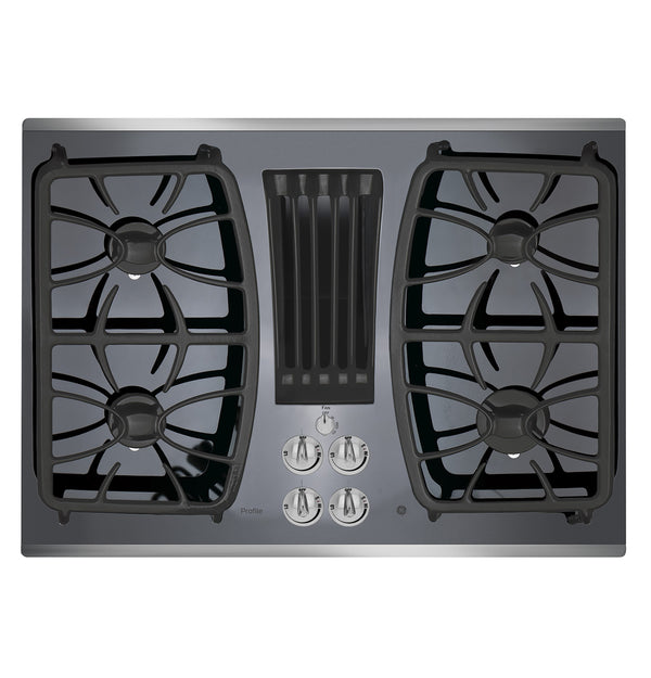 GE Profile™ 30" Built-In Gas Downdraft Cooktop