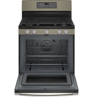 GE® 30" Free-Standing Gas Convection Range with No Preheat Air Fry