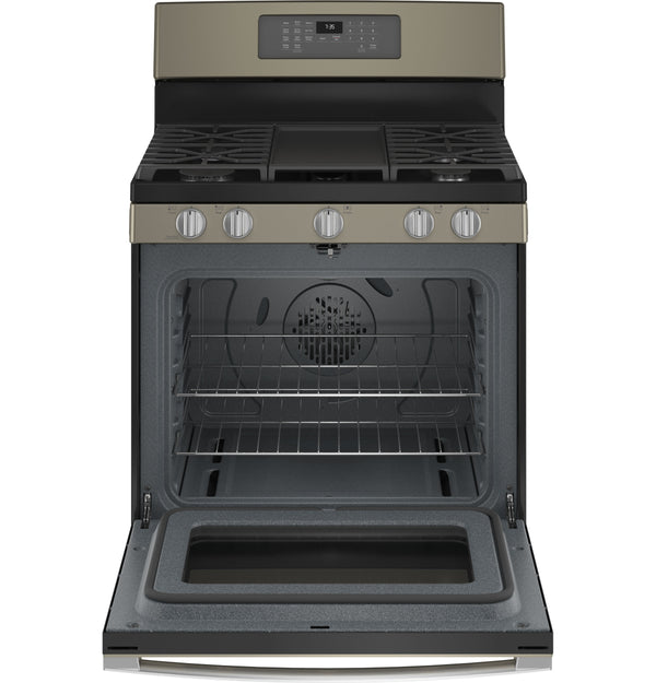 GE® 30" Free-Standing Gas Convection Range with No Preheat Air Fry