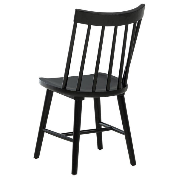 Middleton - 6 Piece Extension Leaf Dining Set - Brown And Black
