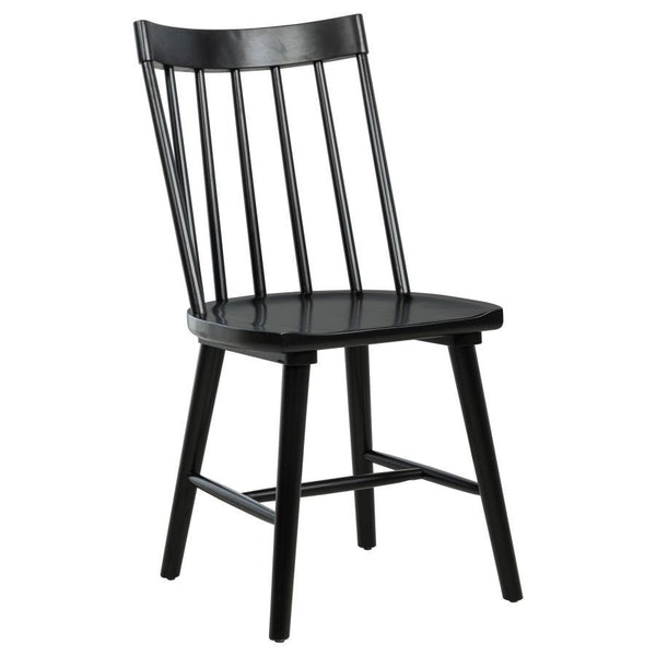 Middleton - 9 Piece Extension Leaf Dining Set - Brown And Black