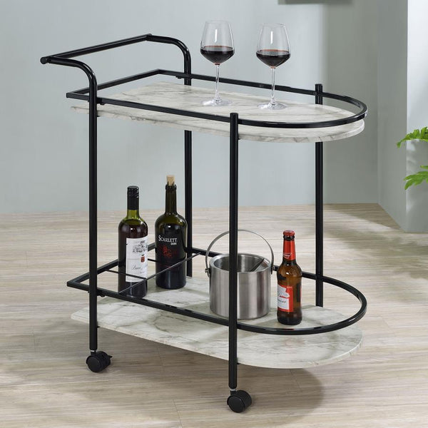 lending a traditional approach to its sleek modern silhouette. Rounded edges on one side add to 