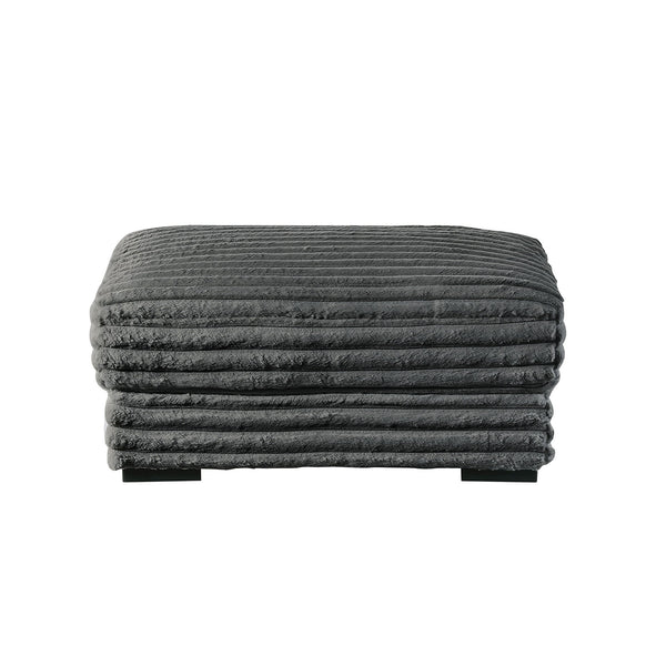  offering both style and functionality. Crafted from 100% charcoal gray polyester fabric with a plush