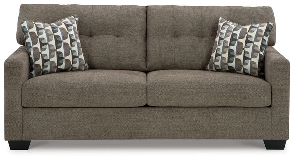 Reliable comfort, reimagined. Suitable for a variety of spaces, this sofa invites you to say hello to approachable, everyday style. It expertly balances classic details, like a tufted back, with a contemporary structure. Satisfyingly soft, multi-hued upho