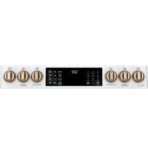 Café™ 30" Smart Slide-In, Front-Control, Dual-Fuel, Double-Oven Range with Convection