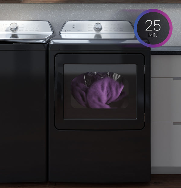 GE Profile™ ENERGY STAR® 7.3 cu. ft. Capacity Smart Gas Dryer with Steam and Washer Link