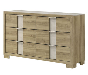  natural wood finish that brings an organic