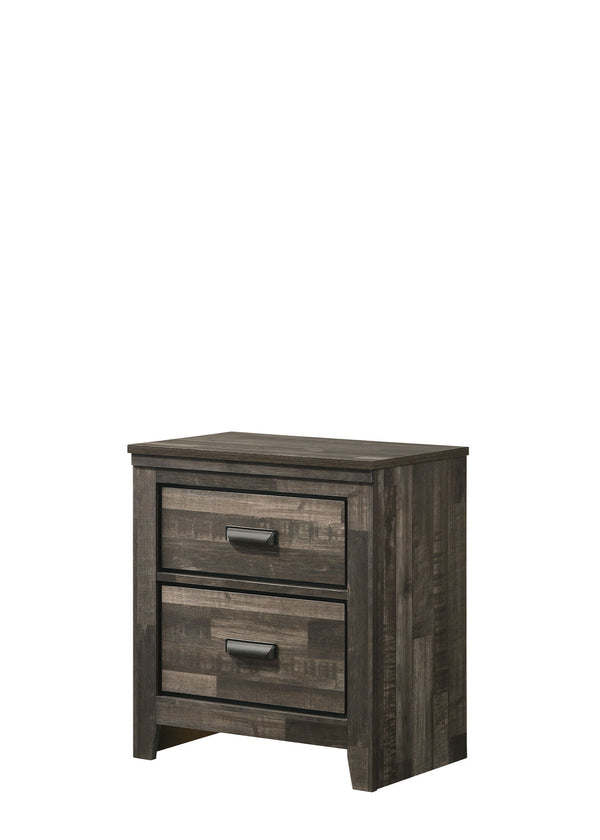 Carter - Full 5 Piece Bedroom Set - Brown