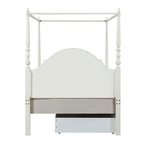 Dorothy - Full Post Bed - Ivory