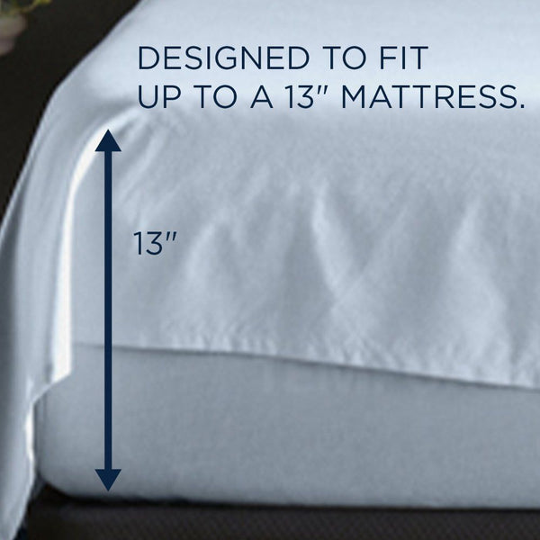 Linens - Tempur ProAir Sheet Set - Sleepy Blue - Twin