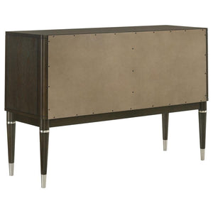 Reseda - 4-Door Dining Sideboard Server With Shelves - Ash Brown