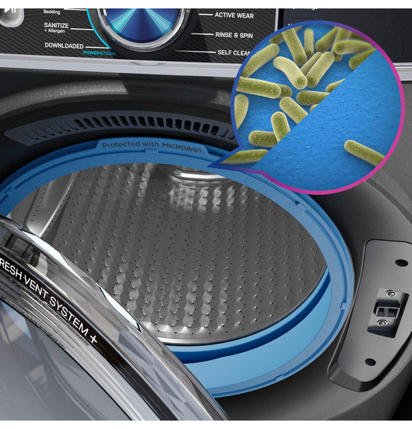 GE Profile™ 5.3 cu. ft. Capacity Smart Front Load ENERGY STAR® Washer with UltraFresh™ Vent System+ with OdorBlock™