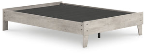 Shawburn - Whitewash - Platform Full Bed