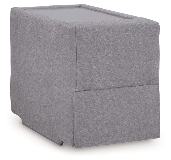 Modmax - Granite - 3-Piece Sectional With Storage Console