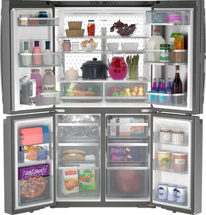 GE Profile™ Series ENERGY STAR® 28.4 Cu. Ft. Quad-Door Refrigerator with Dual-Dispense AutoFill Pitcher