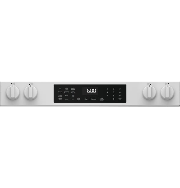 GE® 30" Slide-In Electric Convection Range with No Preheat Air Fry and EasyWash™ Oven Tray
