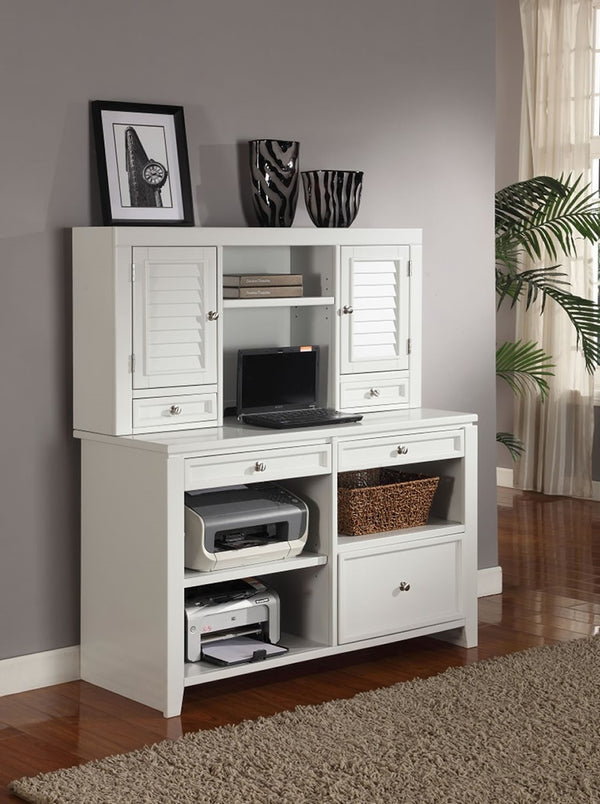 Boca Credenza with Hutch