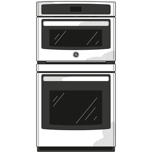 GE Profile™ 27" Built-In Combination Convection Microwave/Convection Wall Oven