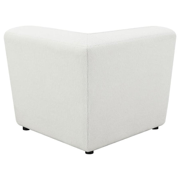Sunny - Upholstered Corner Chair Natural - Ivory