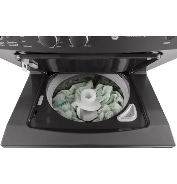 GE Unitized Spacemaker® 3.8 cu. ft. Capacity Washer with Stainless Steel Basket and 5.9 cu. ft. Capacity Electric Dryer