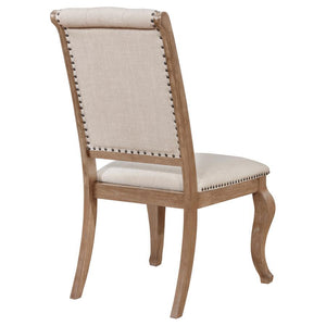 Brockway - Upholstered Dining Chair (Set of 2) - Barley Brown