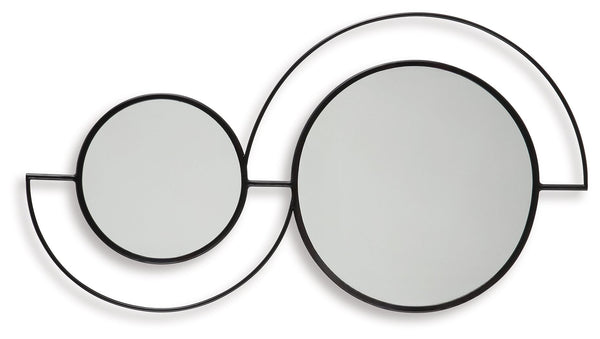 Shayham - Black - Accent Mirror