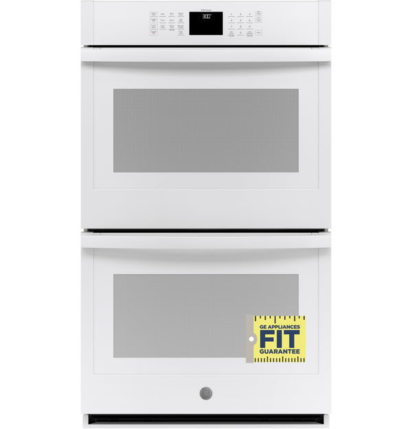 GE® 30" Smart Built-In Self-Clean Double Wall Oven with Never-Scrub Racks