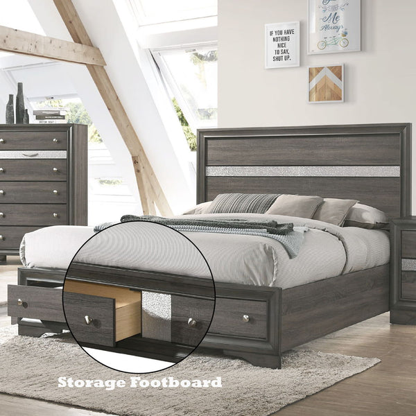  but also has sparkling acrylic panel to take a contemporary design to a new level. Clean lines and contemporary styling casegoods complementing the bed provide elegant style that will make your b