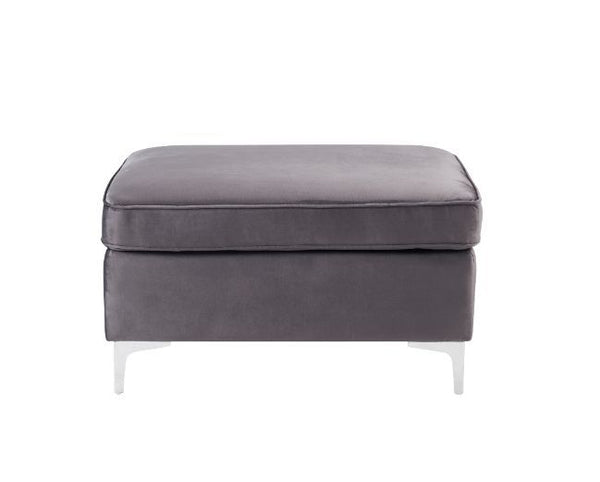  and a nail head trim accent for a tailored touch. Foam padding offers comfortable cushioning. Design
