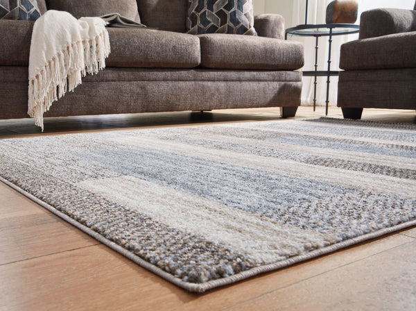 Sethburn - Cream / Brown / Gray - Large Rug