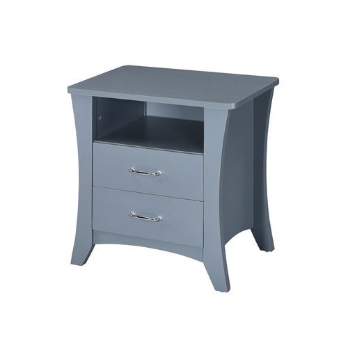  and an open shelf keeps books and tissues within easy reach. It also features 2 drawers to store book