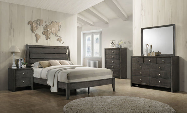 Ilana - Nightstand - Gray Finish