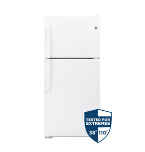 GE® 19.2 Cu. Ft. Garage Ready Top-Freezer Refrigerator